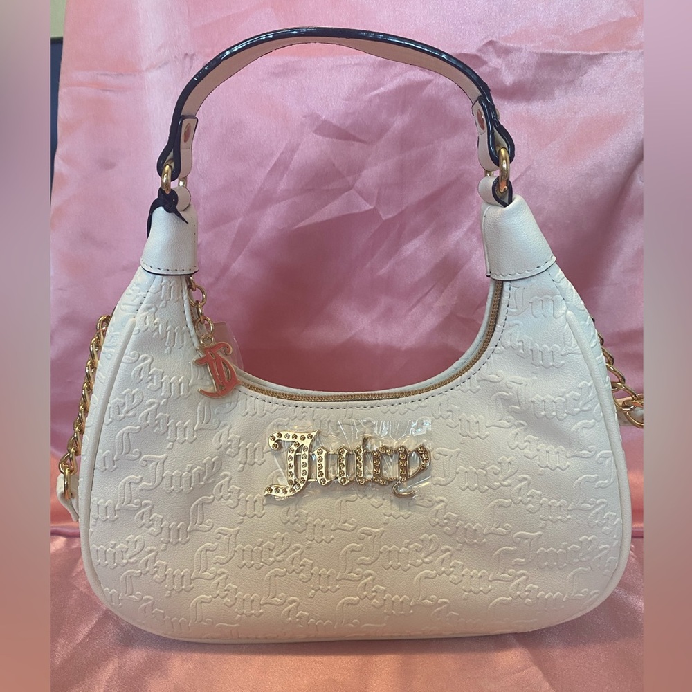 New Juicy Couture White Shoulder Bag/ Crossbody